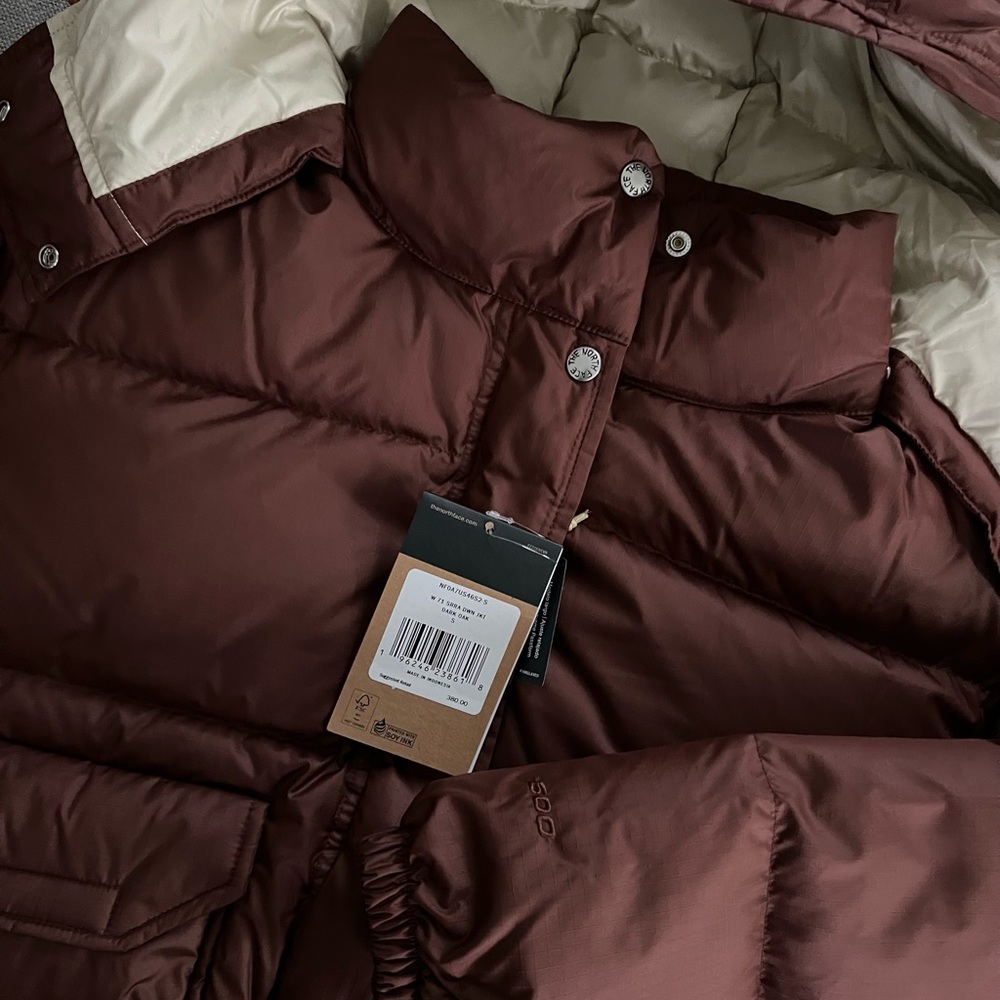 The North Face Women’s 71 Sierra Down short jacket in Dark Oka - Picture 8 of 13